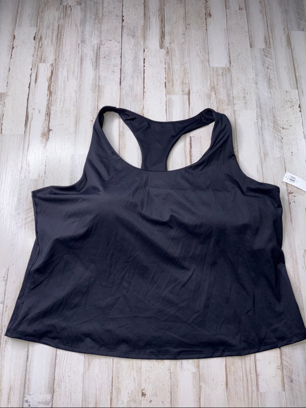 Old Navy Active Powersoft Racerback Crop Tank Top 3X NWT